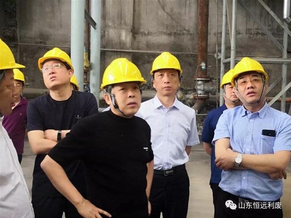 山西省柳林縣考察團(tuán)一行考察公司項(xiàng)目